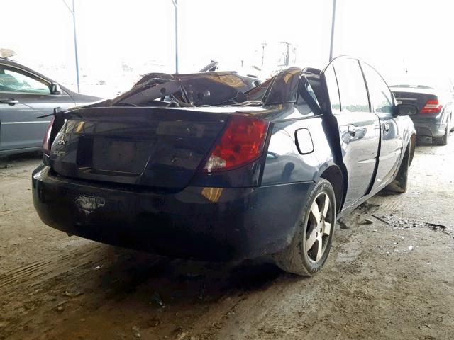 1G8AL55F07Z114439 - 2007 SATURN ION LEVEL BLACK photo 4