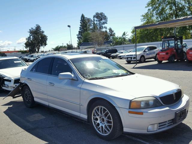 1LNHM86S11Y683095 - 2001 LINCOLN LS SILVER photo 1