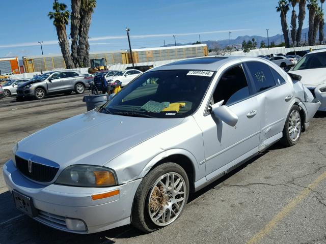 1LNHM86S11Y683095 - 2001 LINCOLN LS SILVER photo 2