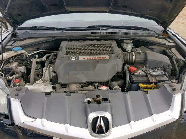 5J8TB18517A015853 - 2007 ACURA RDX TECHNO BLACK photo 7