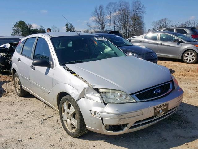 1FAHP37N27W247423 - 2007 FORD FOCUS ZX5 SILVER photo 1