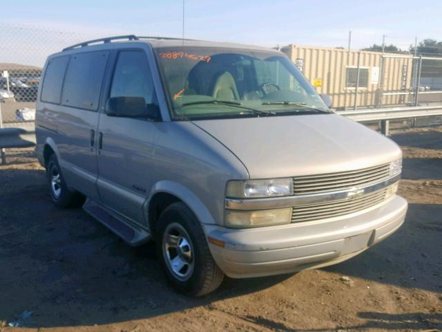 1GNDM19WXYB145363 - 2000 CHEVROLET ASTRO GRAY photo 1