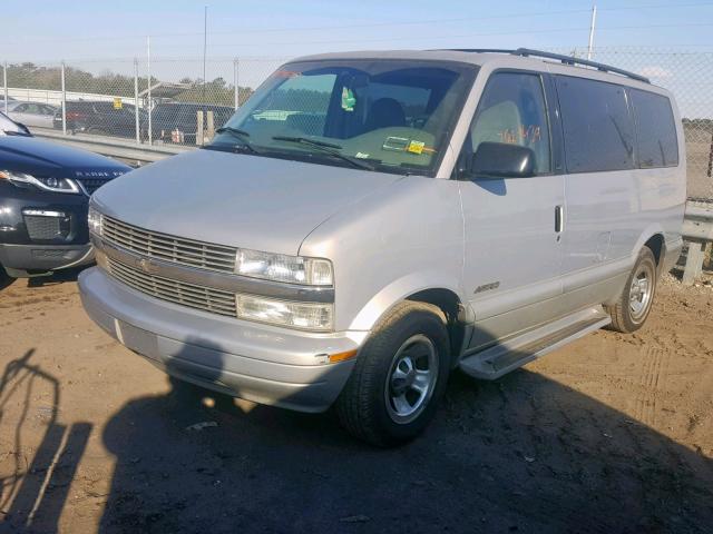 1GNDM19WXYB145363 - 2000 CHEVROLET ASTRO GRAY photo 2