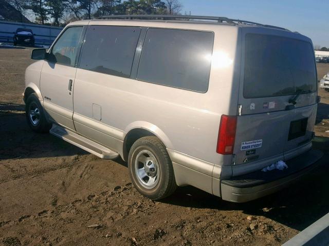 1GNDM19WXYB145363 - 2000 CHEVROLET ASTRO GRAY photo 3