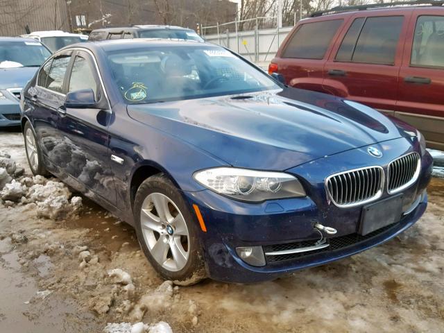 WBAXH5C54DDW12824 - 2013 BMW 528 XI BLUE photo 1