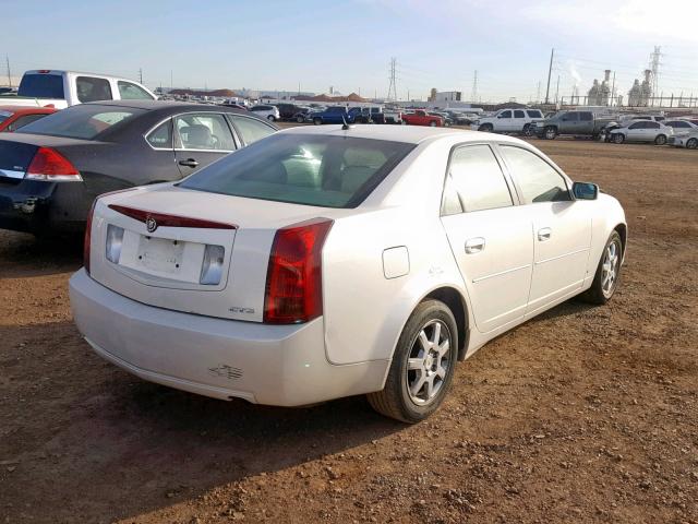 1G6DP577570112531 - 2007 CADILLAC CTS HI FEA WHITE photo 4