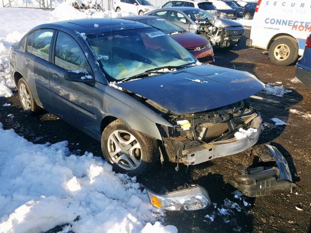 1G8AL52F94Z161291 - 2004 SATURN ION LEVEL GRAY photo 1