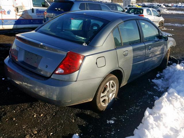 1G8AL52F94Z161291 - 2004 SATURN ION LEVEL GRAY photo 4