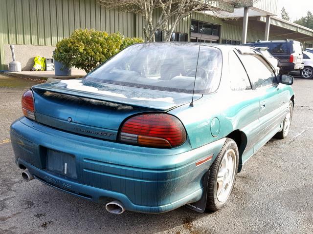 1G2NW12M0VC751491 - 1997 PONTIAC GRAND AM G GREEN photo 4