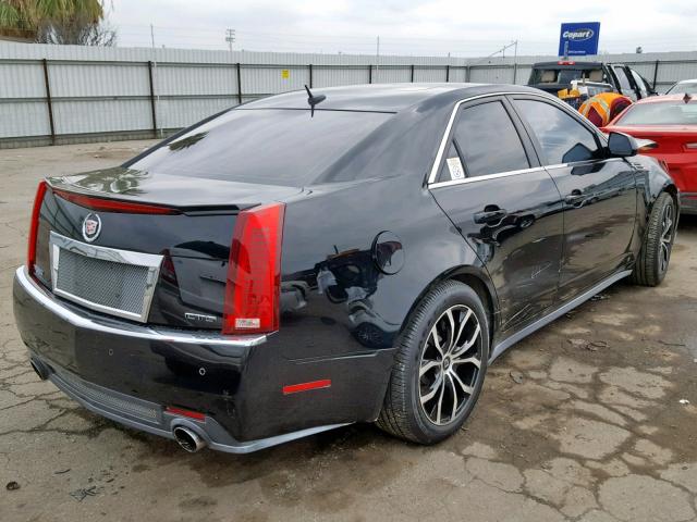 1G6DV57V380163192 - 2008 CADILLAC CTS HI FEA BLACK photo 4