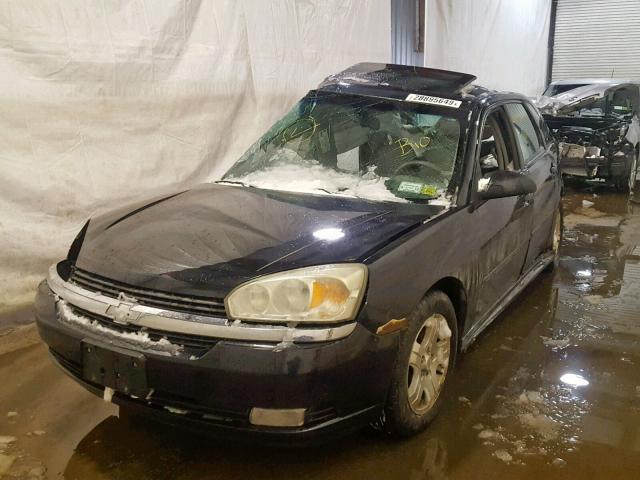 1G1ZU64834F213731 - 2004 CHEVROLET MALIBU MAX 黑色 照片 2