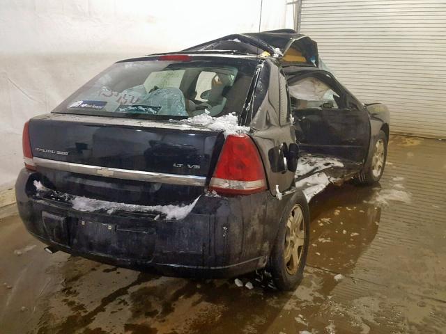 1G1ZU64834F213731 - 2004 CHEVROLET MALIBU MAX 黑色 照片 4