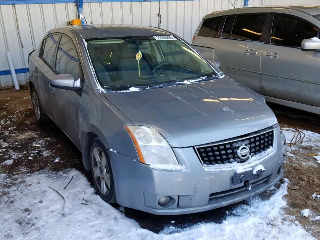 3N1AB61E48L686010 - 2008 NISSAN SENTRA 2.0 GRAY photo 1