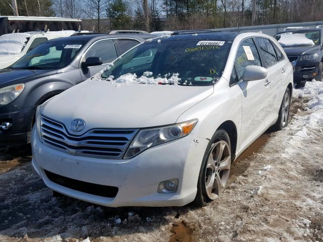 4T3BK3BB8AU039368 - 2010 TOYOTA VENZA BASE WHITE photo 2