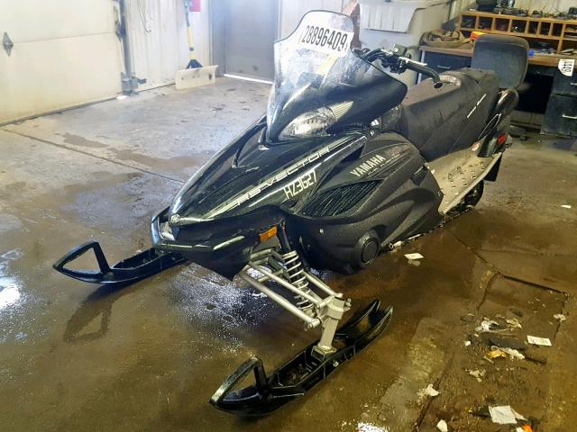 JYE8HV007CA001261 - 2012 YAMAHA SNOWMOBILE BLACK photo 2