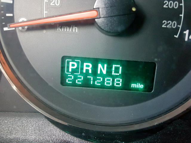 1J8HG58246C122460 - 2006 JEEP COMMANDER BLACK photo 8