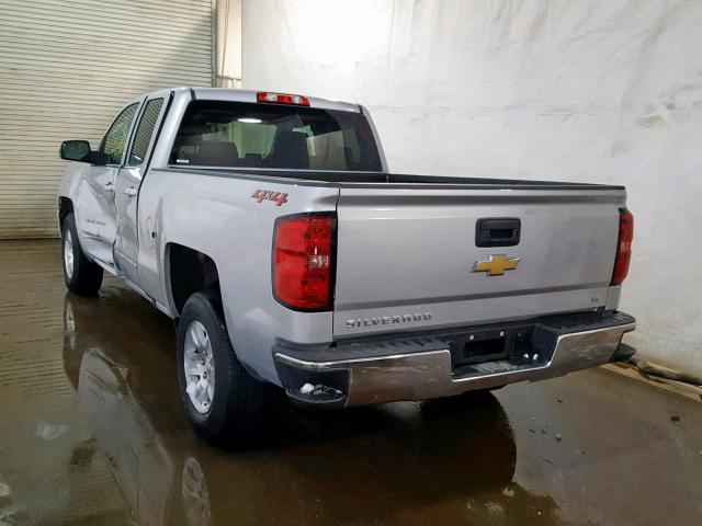 1GCVKREC2JZ173734 - 2018 CHEVROLET SILVERADO SILVER photo 3