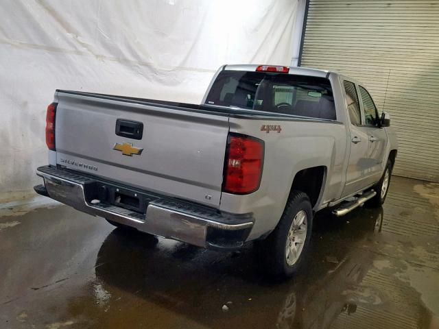 1GCVKREC2JZ173734 - 2018 CHEVROLET SILVERADO SILVER photo 4