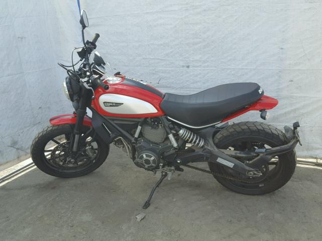 ML015ANM3HT010930 - 2017 DUCATI SCRAMBLER RED photo 9