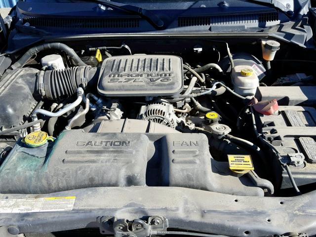 1D7HL38K24S548034 - 2004 DODGE DAKOTA QUA GRAY photo 7