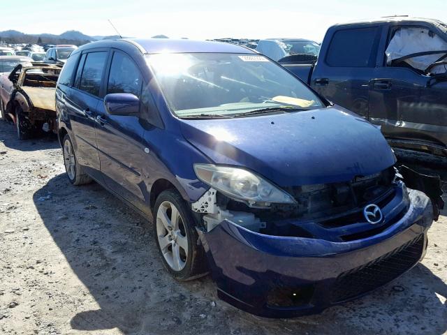 JM1CR293X70145228 - 2007 MAZDA 5 BLUE photo 1