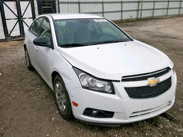 1G1PA5SH0D7114176 - 2013 CHEVROLET CRUZE LS WHITE photo 1