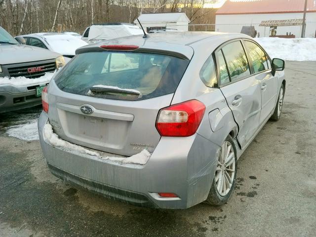 JF1GPAH66DH201875 - 2013 SUBARU IMPREZA LI SILVER photo 4