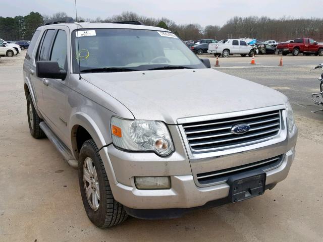 1FMEU63E17UB30260 - 2007 FORD EXPLORER X SILVER photo 1