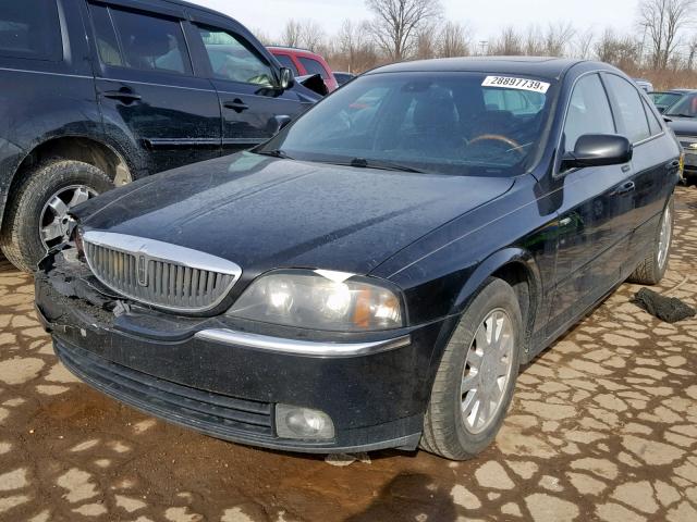 1LNHM86S03Y679235 - 2003 LINCOLN LS BLACK photo 2