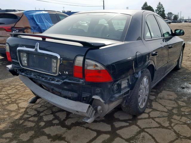 1LNHM86S03Y679235 - 2003 LINCOLN LS BLACK photo 4