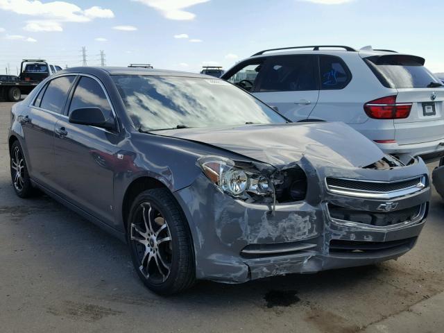 1G1ZG57B68F156018 - 2008 CHEVROLET MALIBU LS GRAY photo 1