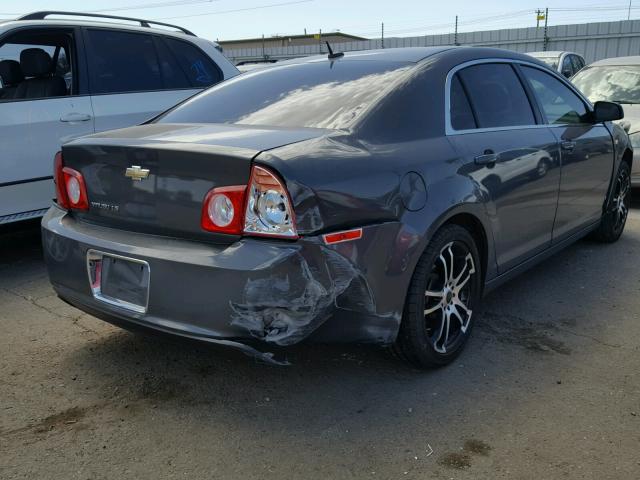 1G1ZG57B68F156018 - 2008 CHEVROLET MALIBU LS GRAY photo 4
