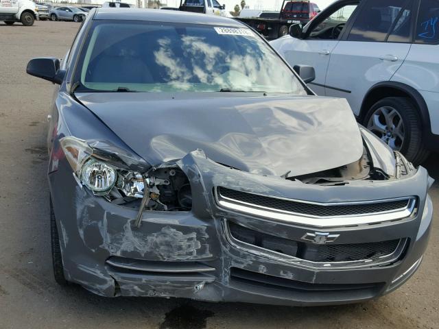 1G1ZG57B68F156018 - 2008 CHEVROLET MALIBU LS GRAY photo 9