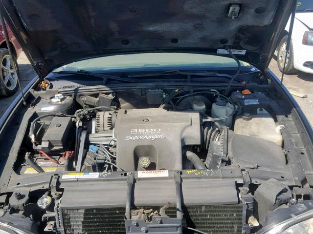 1G4CU5215Y4146186 - 2000 BUICK PARK AVENU BLUE photo 7