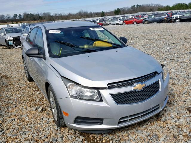 1G1PA5SH0D7228484 - 2013 CHEVROLET CRUZE LS SILVER photo 1