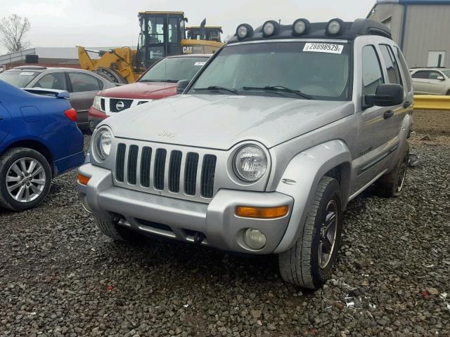 1J4GK38K84W162441 - 2004 JEEP LIBERTY RE GRAY photo 2