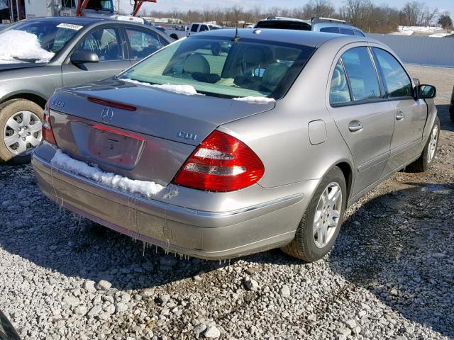 WDBUF26J06A969648 - 2006 MERCEDES-BENZ E 320 CDI BEIGE photo 4