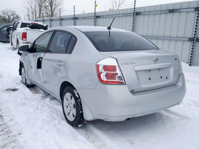 3N1AB61E09L654902 - 2009 NISSAN SENTRA 2.0 SILVER photo 3