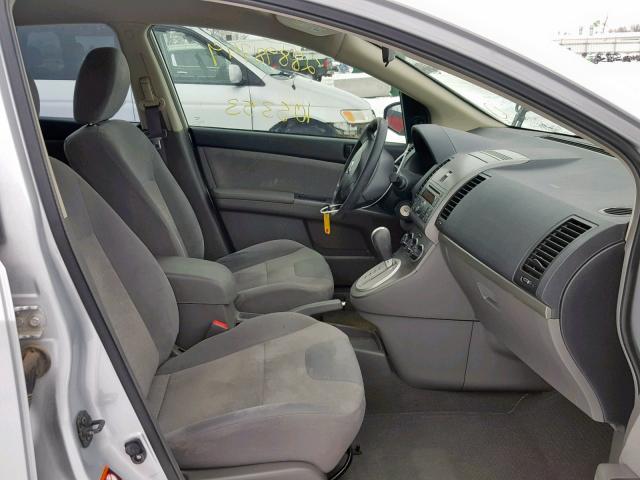 3N1AB61E09L654902 - 2009 NISSAN SENTRA 2.0 SILVER photo 5