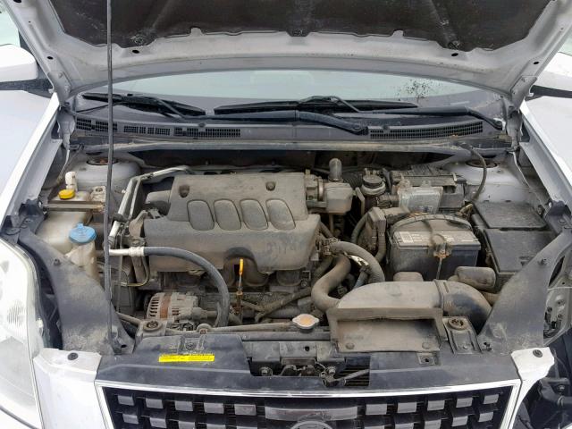 3N1AB61E09L654902 - 2009 NISSAN SENTRA 2.0 SILVER photo 7