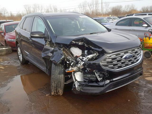 2FMPK4J92KBB48564 - 2019 FORD EDGE SEL BLACK photo 1