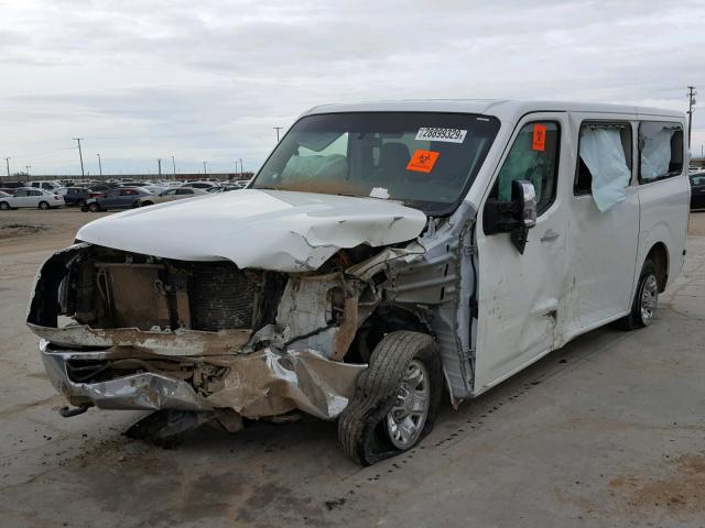 5BZAF0AA3FN851604 - 2015 NISSAN NV 3500 WHITE photo 2