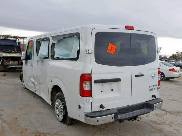 5BZAF0AA3FN851604 - 2015 NISSAN NV 3500 WHITE photo 3