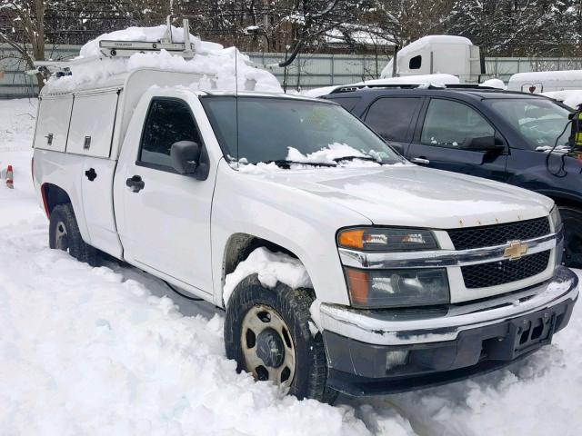 1GBGSBFE1C8130791 - 2012 CHEVROLET COLORADO WHITE photo 1