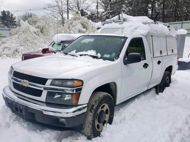 1GBGSBFE1C8130791 - 2012 CHEVROLET COLORADO WHITE photo 2