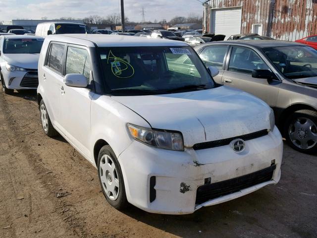 JTLZE4FE8CJ022348 - 2012 TOYOTA SCION XB WHITE photo 1