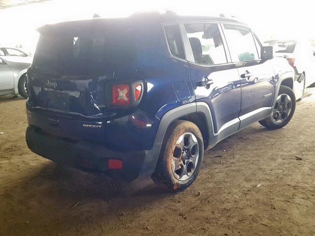 ZACCJAAB5JPG74964 - 2018 JEEP RENEGADE S BLUE photo 4