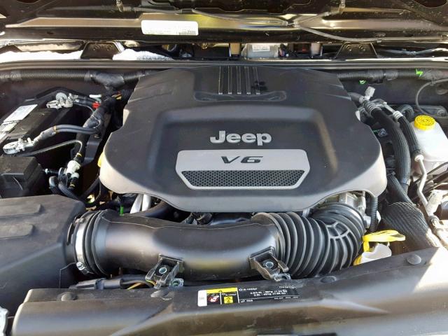 1C4AJWAG9HL600350 - 2017 JEEP WRANGLER S BLACK photo 7