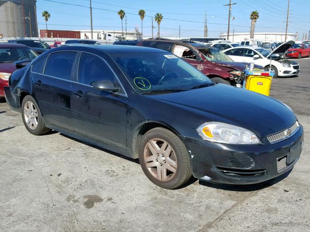 2G1WG5E34C1299578 - 2012 CHEVROLET IMPALA LT BLACK photo 1