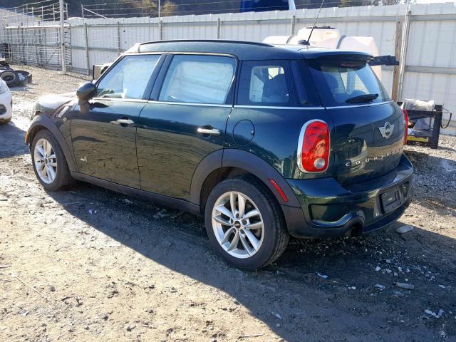 WMWZC5C53EWP39576 - 2014 MINI COOPER S C GREEN photo 3